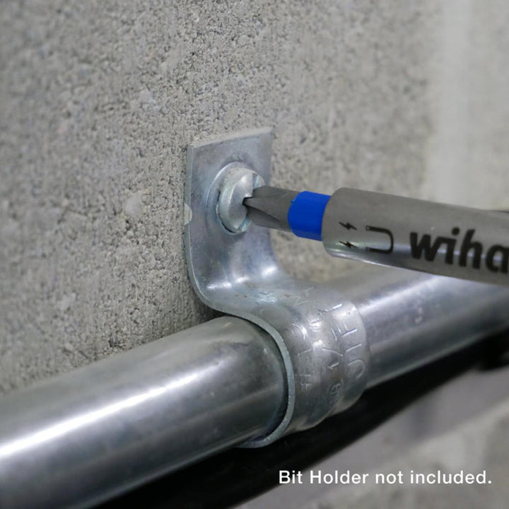 Wiha Tools 70025 TerminatorBlue Impact Bit Square #2 - 1 Inch - 2 Pack