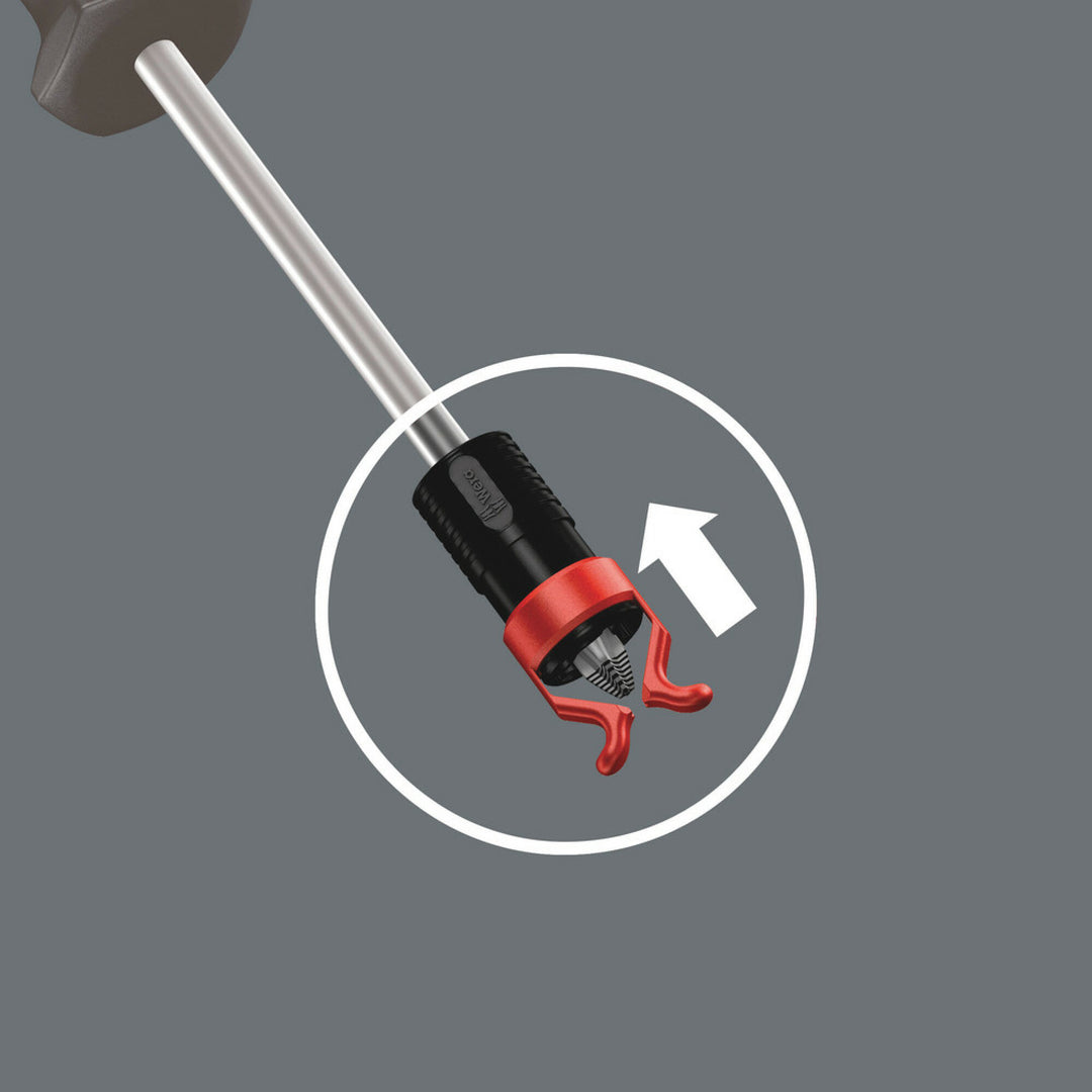 Wera 1441 SB Screw gripper attachment for screwdriver blades, long bits and L-keys, with holding function for screws, 4.5-6 x 41 mm