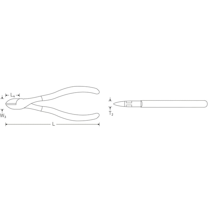 Stahlwille 67203160 Side cutter