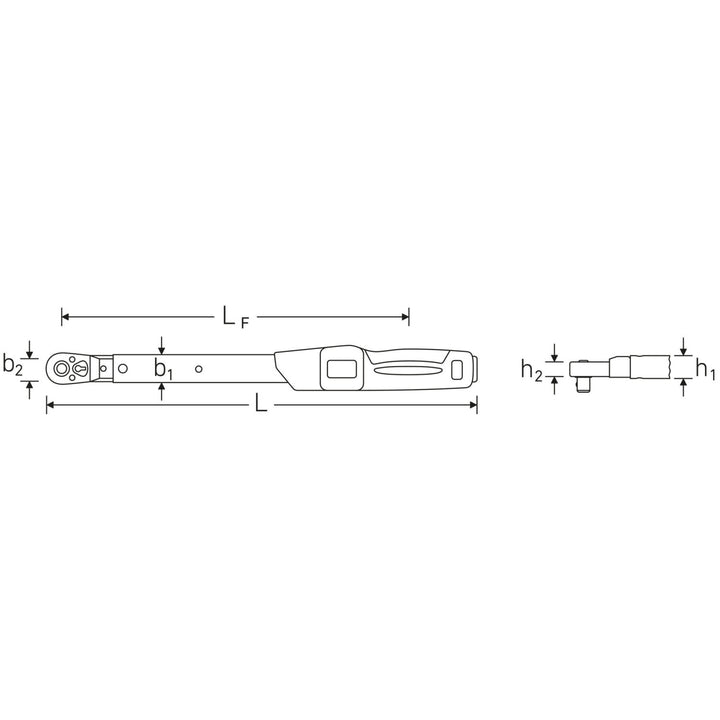 Stahlwille 96502120 730NR Service MANOSKOP torque wrench