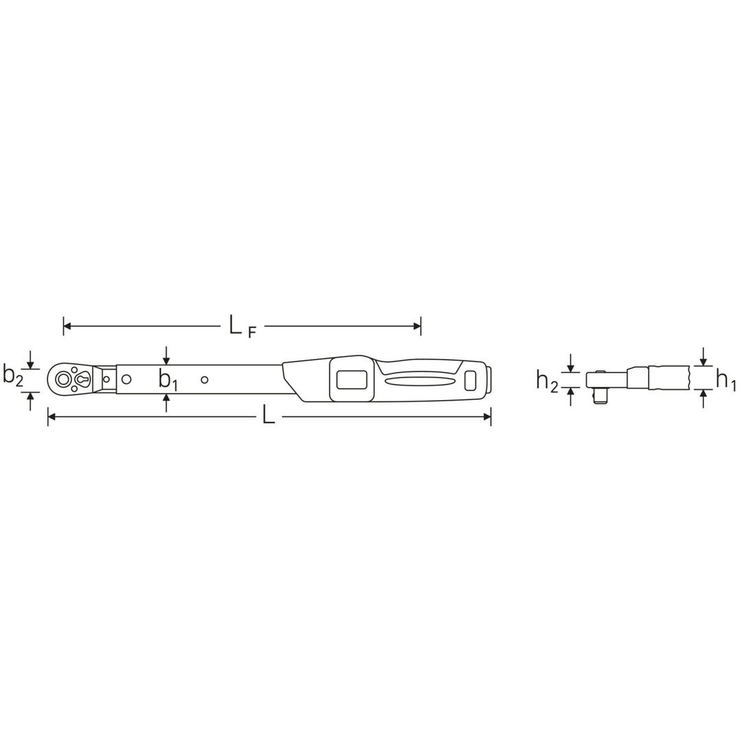 Stahlwille 96502120 730NR Service MANOSKOP torque wrench