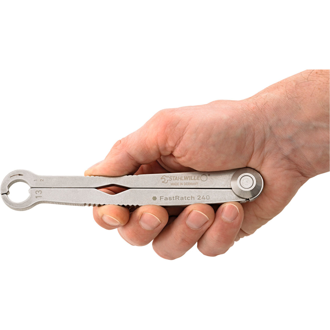 Stahlwille 41101313 240 Ratchet wrench FastRatch, 13mm