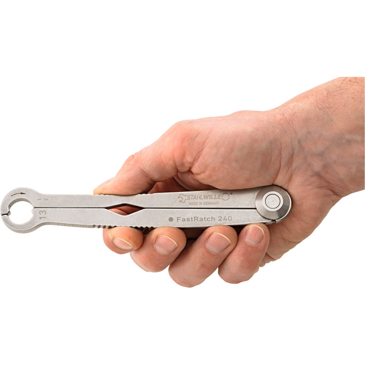 Stahlwille 41101313 240 Ratchet wrench FastRatch, 13mm