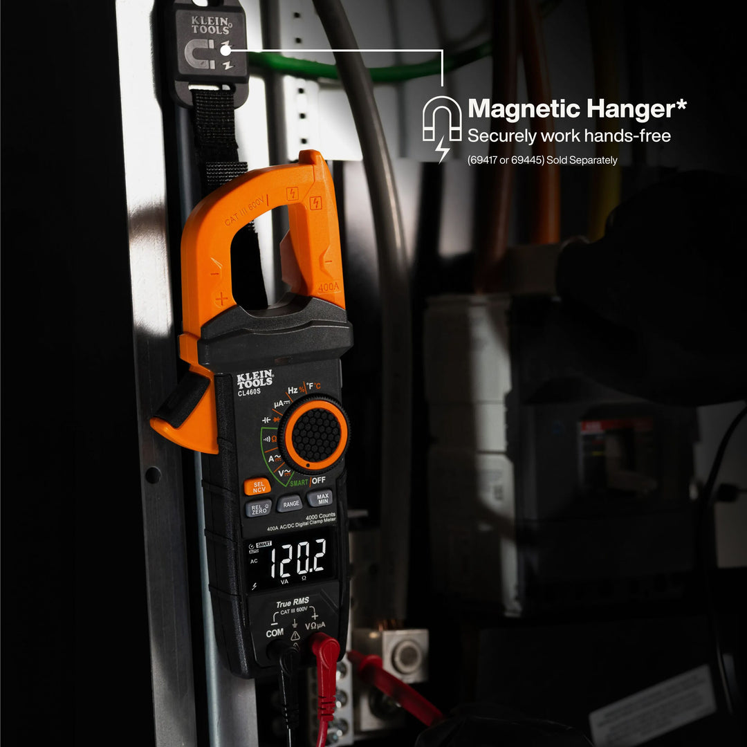 Klein Tools CL460S 400A AC/DC Auto-Ranging Smart Digital Clamp Meter