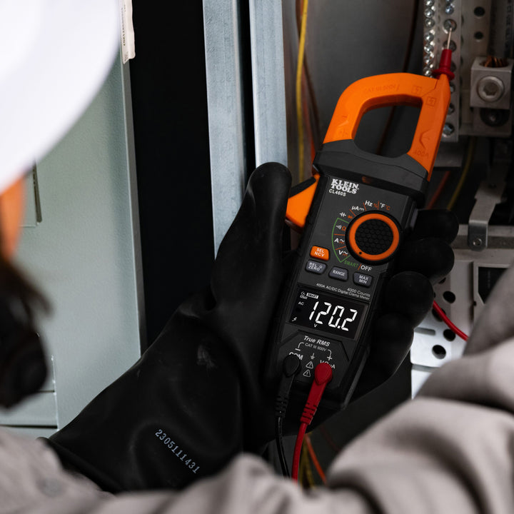 Klein Tools CL460S 400A AC/DC Auto-Ranging Smart Digital Clamp Meter