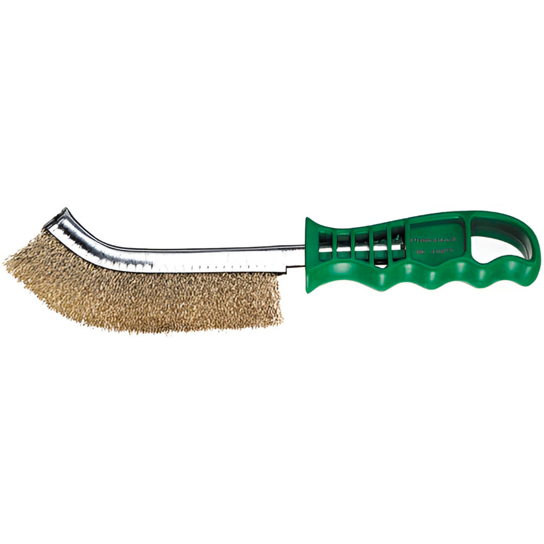 Stahlwille 77090010 12377 Brass Coated Steel Bristle Wire Brush