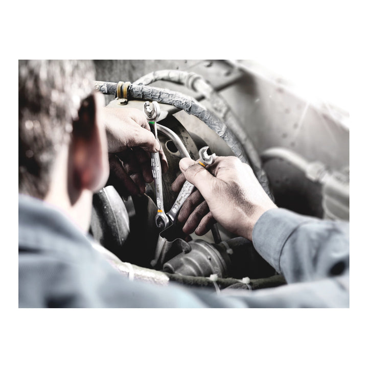 Wera 9631 Magnetic rail 6000 Joker 2 Ratcheting combination wrenches set