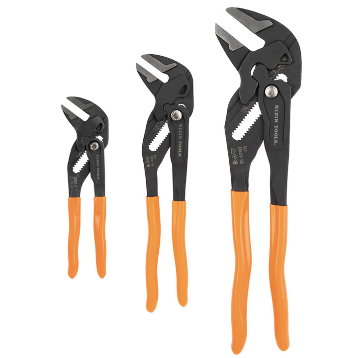 Klein Tools D53103KIT Compact Plier Wrench Set, 3 Pc.