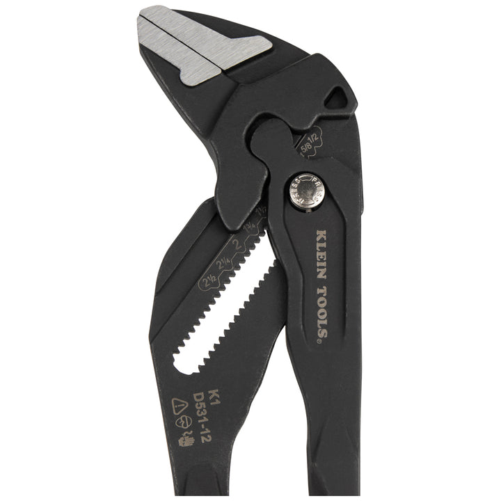 Klein Tools D53112 Compact Plier Wrench, 12"