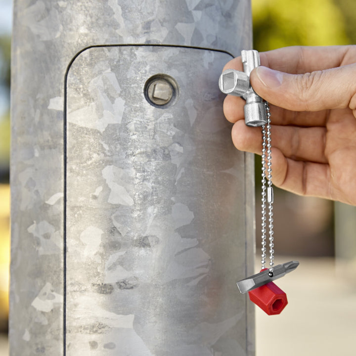 Knipex 00 11 02 2 1/4" Control Cabinet Key