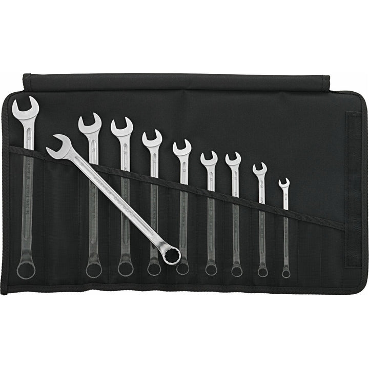 Stahlwille 96401007 14/10KT Combination Spanner Set, Long, 10 Pc.