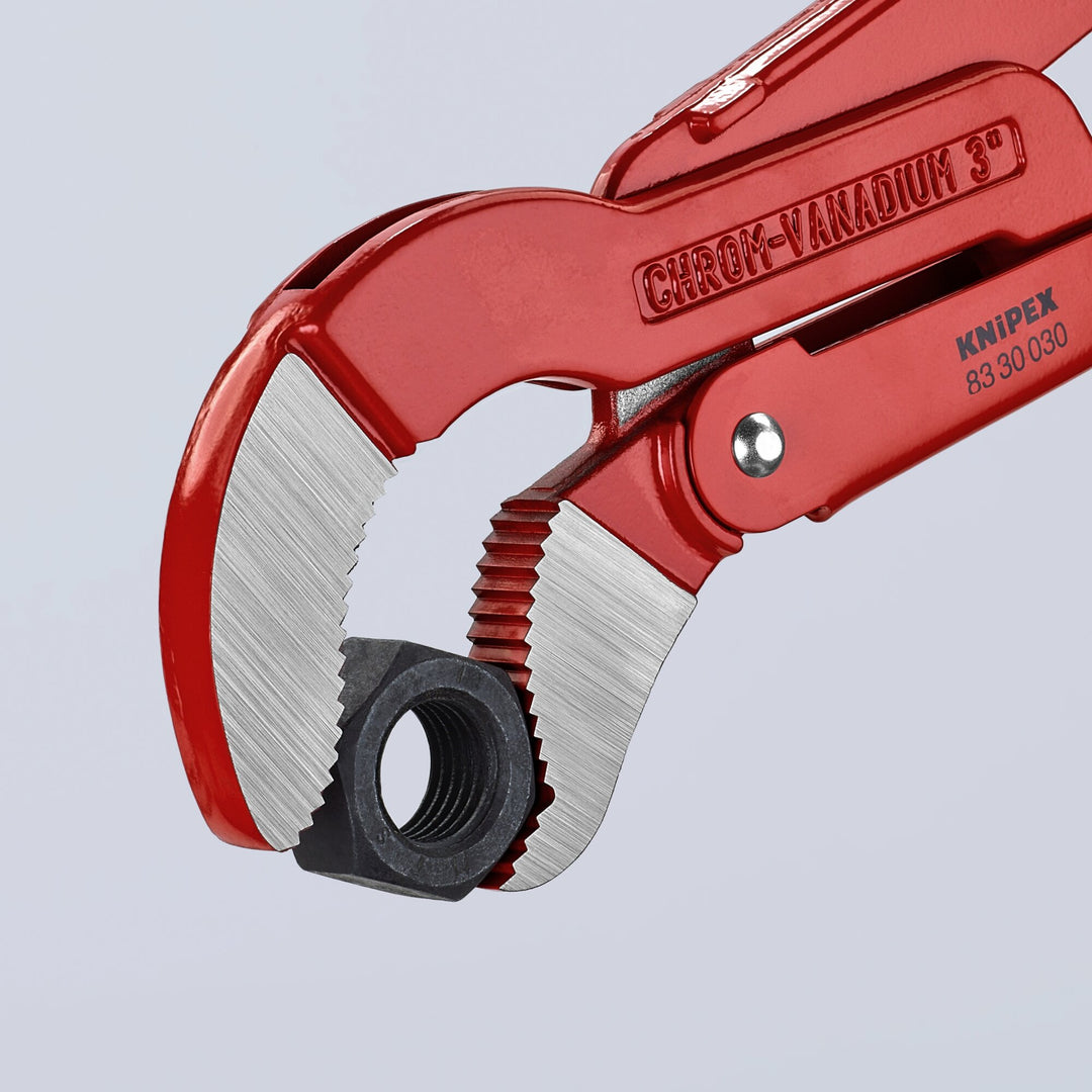 Knipex 83 30 030 Swedish Pipe Wrench-S-Type, 29 3/4"