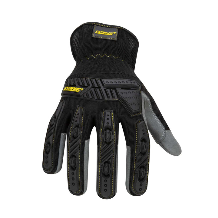 Estwing EWIMPSC0512 Impact Speedcuff Gloves in Black and Gray, 2X-Large