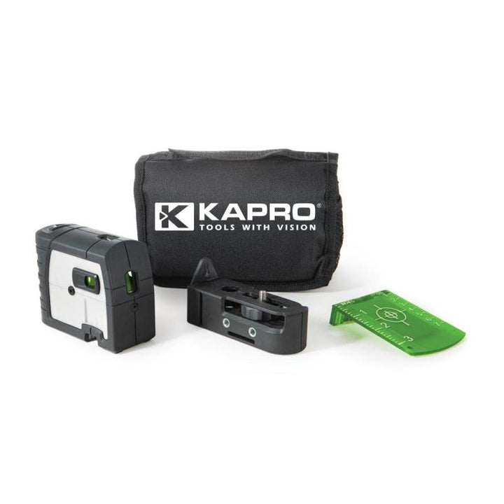 Kapro 896G PROLASER Green- 5 Dot Self-Leveling Laser with Multi-function Base