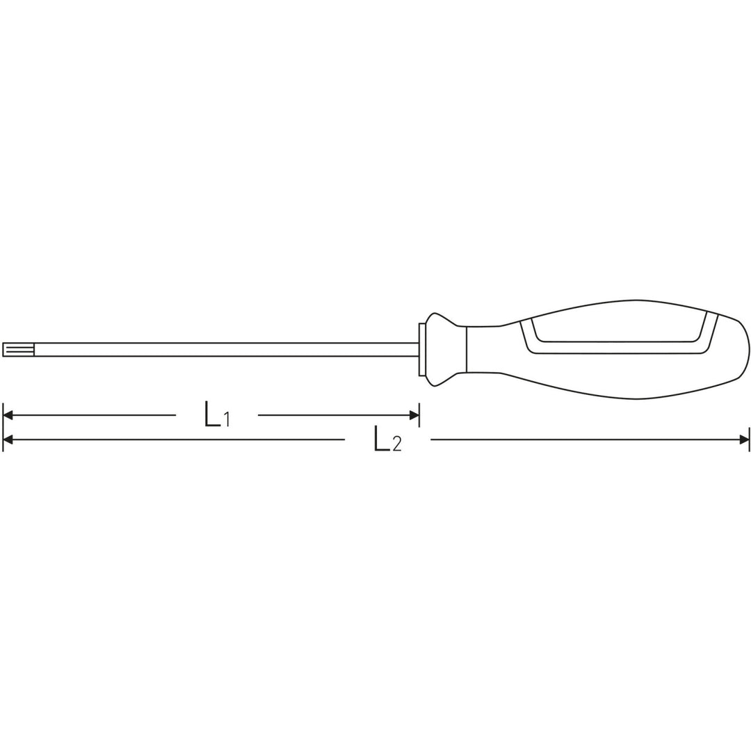 Stahlwille 46503120 4650L DRALL+ T20 x 250mm TORX® Screwdriver