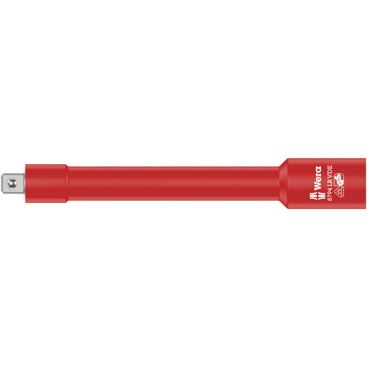 Wera 8794 LB VDE Zyklop extension, insulated, long, 3/8", 3/8" x 166 mm