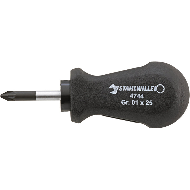 Stahlwille 47441002 4744 DRALL #2 Pozidriv Stubby Screwdriver