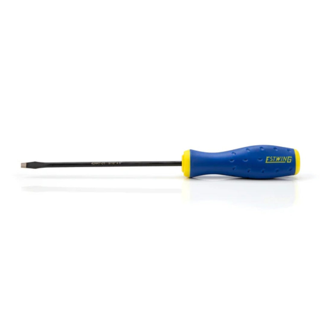 Estwing 42447-01 3/16-Inch x 6-Inch Slotted Magnetic Diamond Tip Screwdriver with Ergonomic Handle
