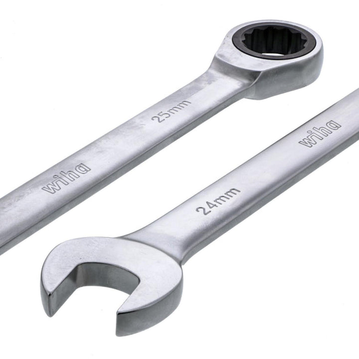 Wiha 30392 31 Piece Ratcheting Wrench Tray Set - SAE and Metric