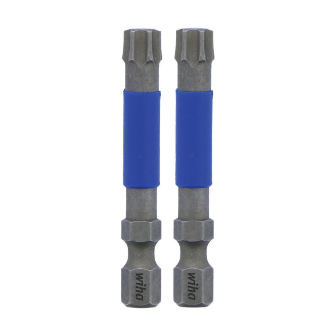 Wiha Tools 70223 TerminatorBlue Impact Bit TORX T40 - 2 Inch - 2 Pack