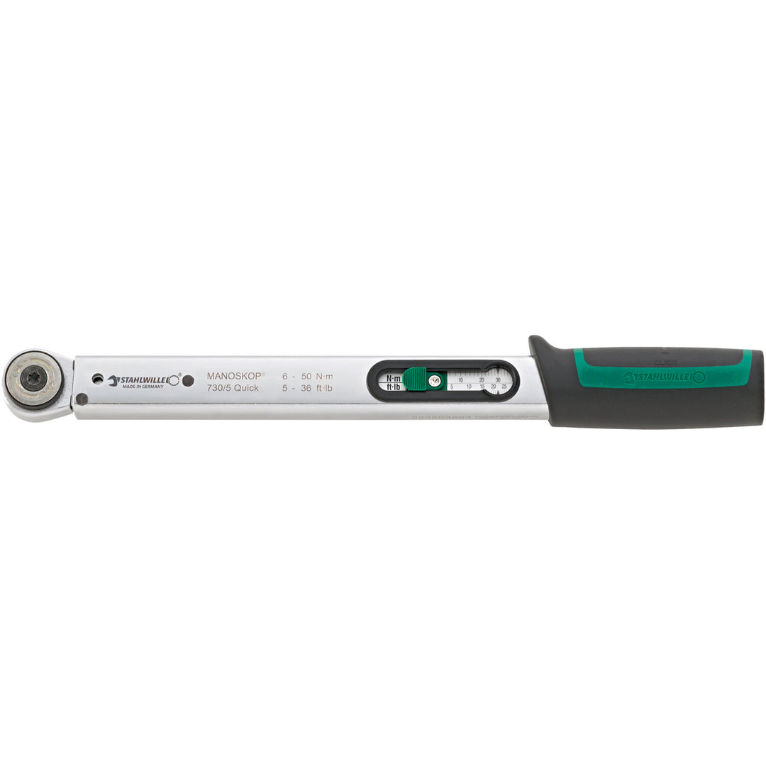 Stahlwille 96504005 730R/5 MANOSKOP 3/8" Drive Torque Wrench