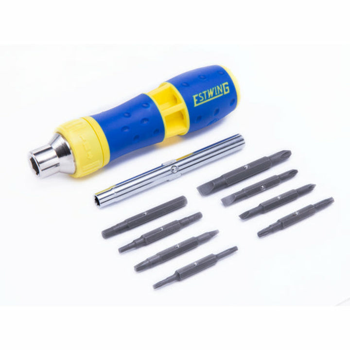 Estwing 42453 19-In-1 Reversible Ratcheting MultiTool Screwdriver Bit Set