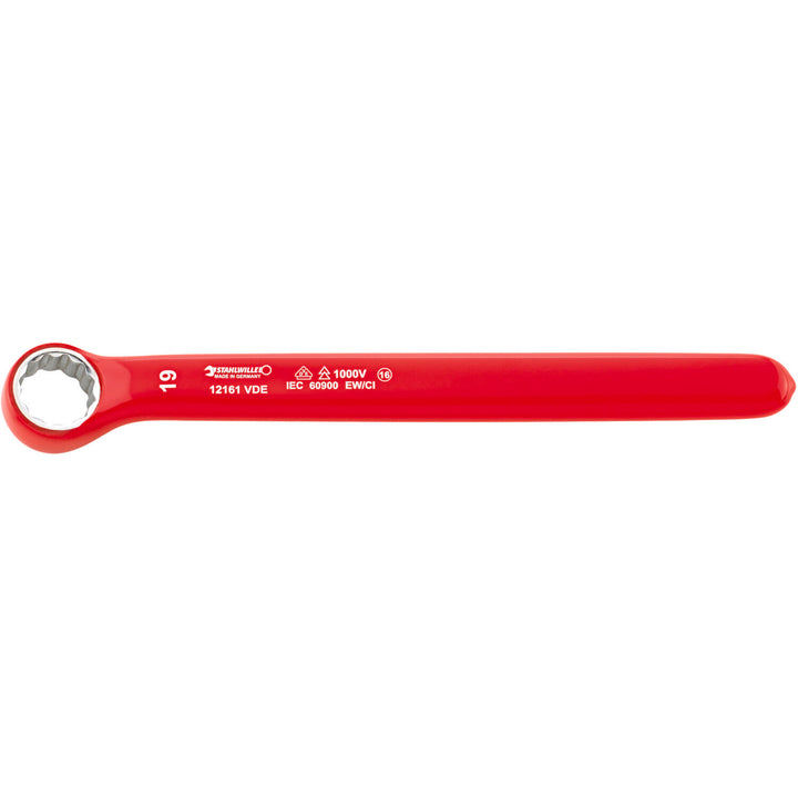 Stahlwille 44190017 12161 VDE single-ended ring Spanner 17 mm