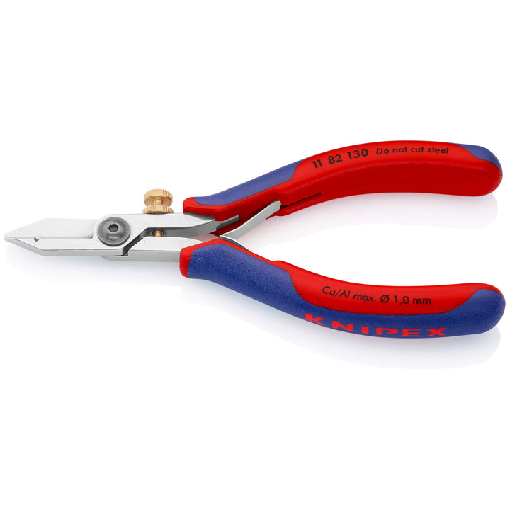 Knipex 11 82 130 5 1/2" Electronics Wire Stripping Shears