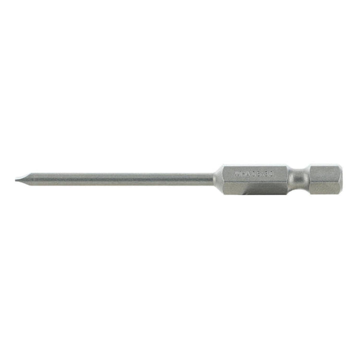 Wiha Tools 74034 Slotted Power Bit, 3.0 mm x 70 mm, 10 Pk.