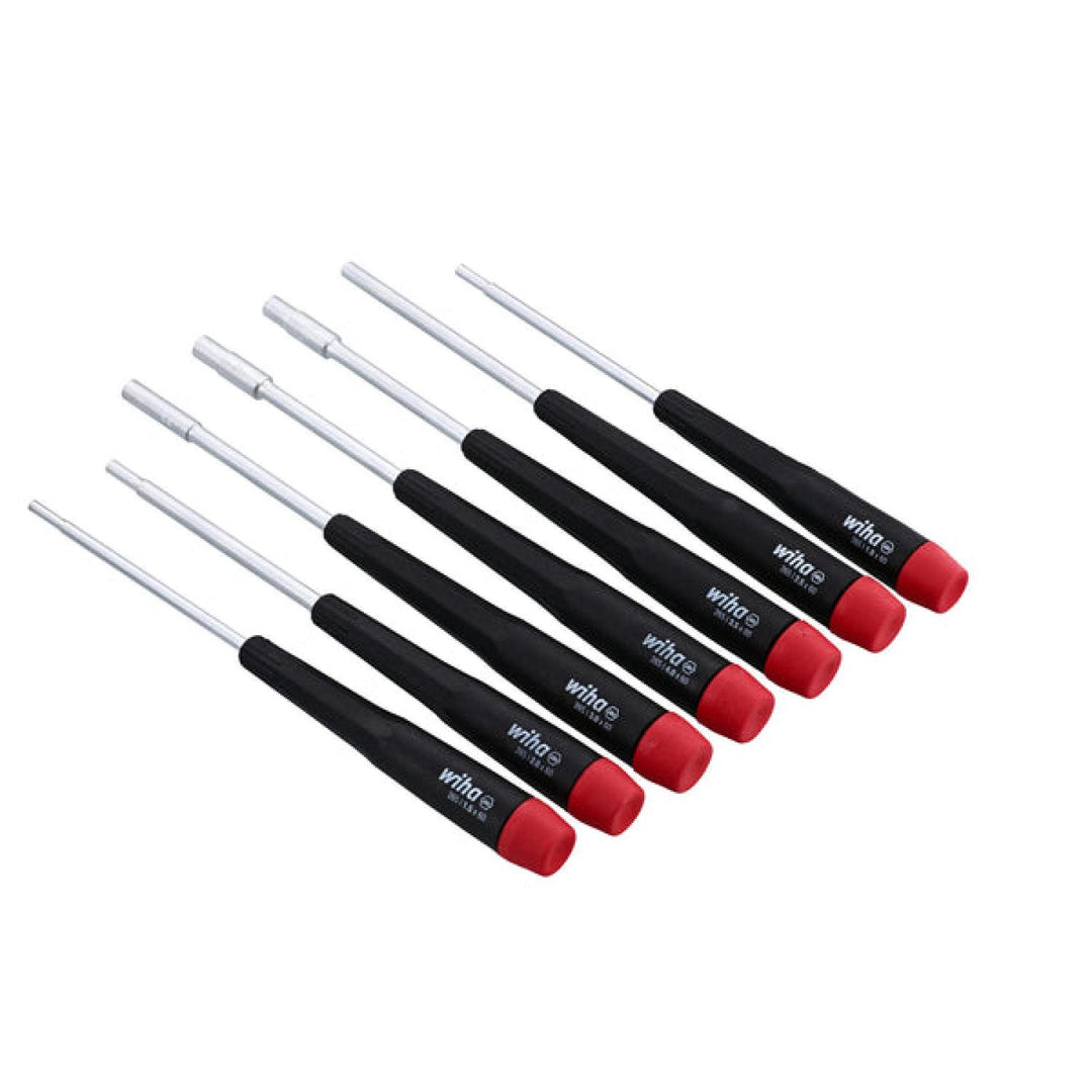 Wiha Tools 26592 7 Piece Precision Nut Driver Set - Metric