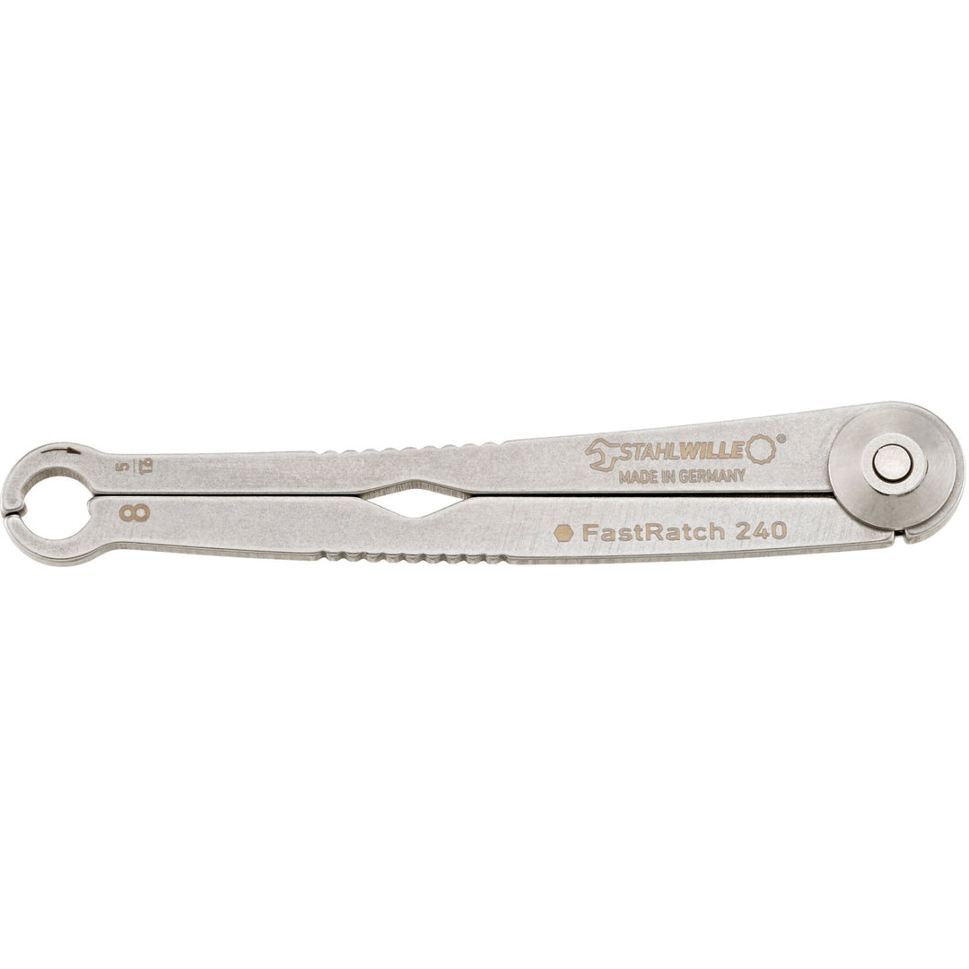 Stahlwille 41100808 240 Ratchet wrench FastRatch, 8mm