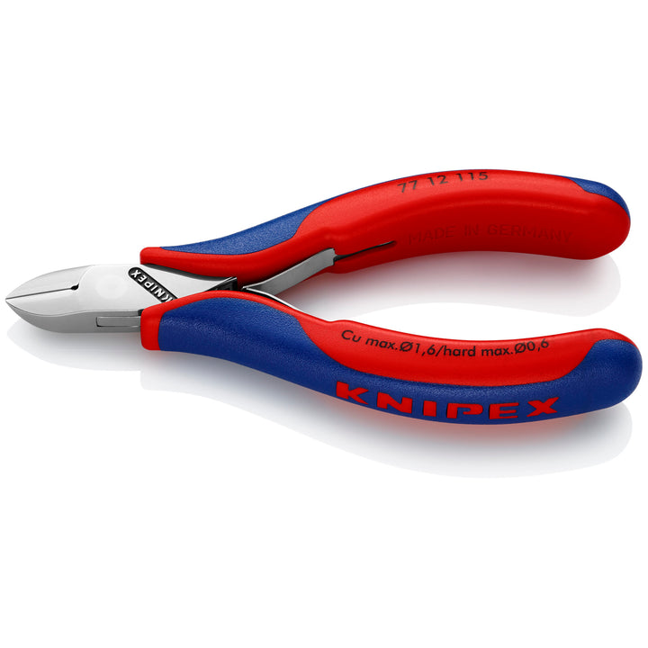 Knipex 77 12 115 4 1/2" Electronics Diagonal Cutters