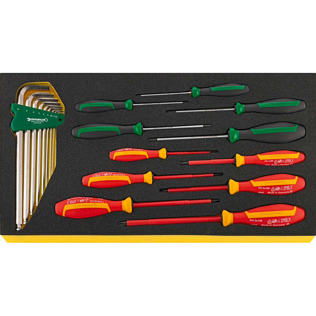 Stahlwille 96830129 TCS WT 4650-4665-1 screwdriver set DRALL+