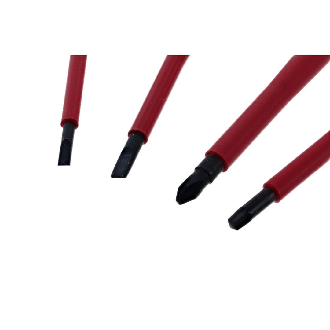 Wiha Tools 32984 Insulated Industrial Combination Pliers and Screwdriver Set, 6 Pc.