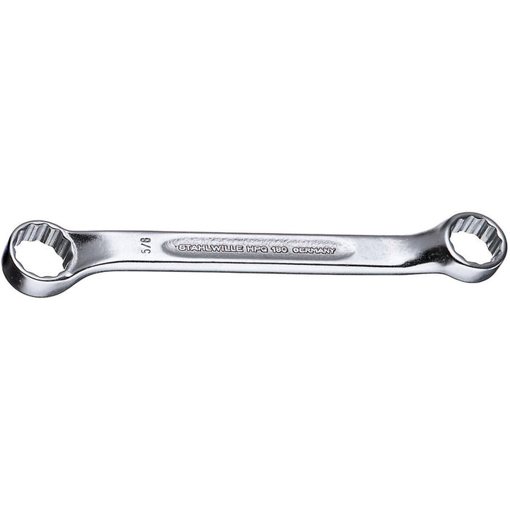 Stahlwille 41601620 Double ended ring Spanner Short Shallow Offset
