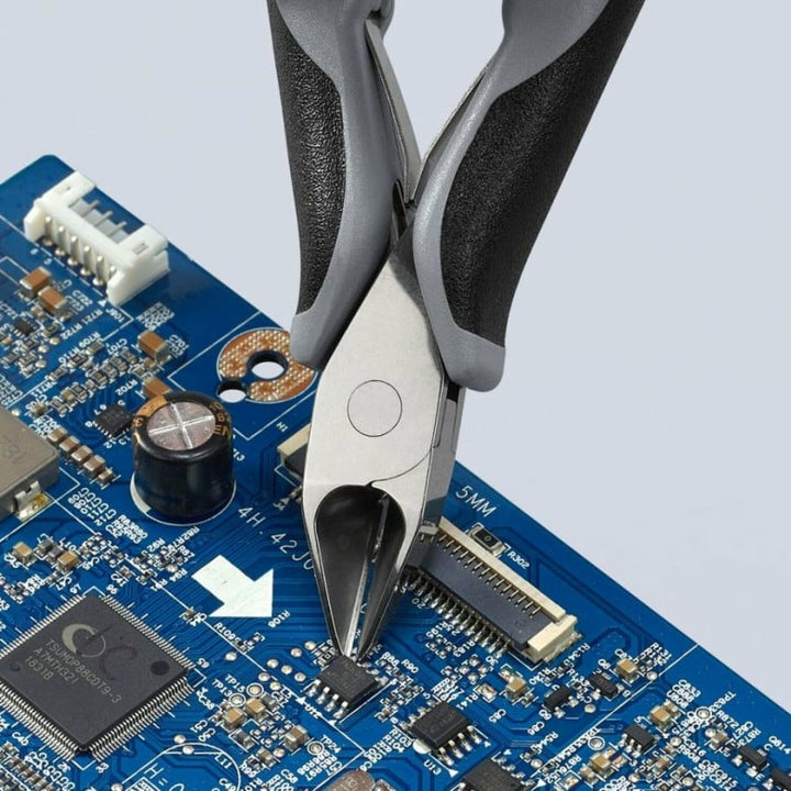 Knipex 77 42 130 ESD 5 1/4" Electronics Diagonal Cutters, ESD Handles