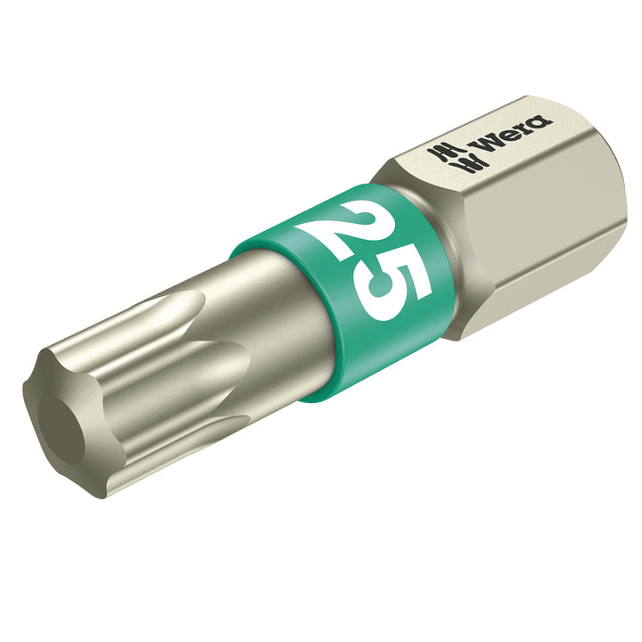 Wera 3867/1 TS SB TORX® bits, stainless, TX 15 x 25 mm