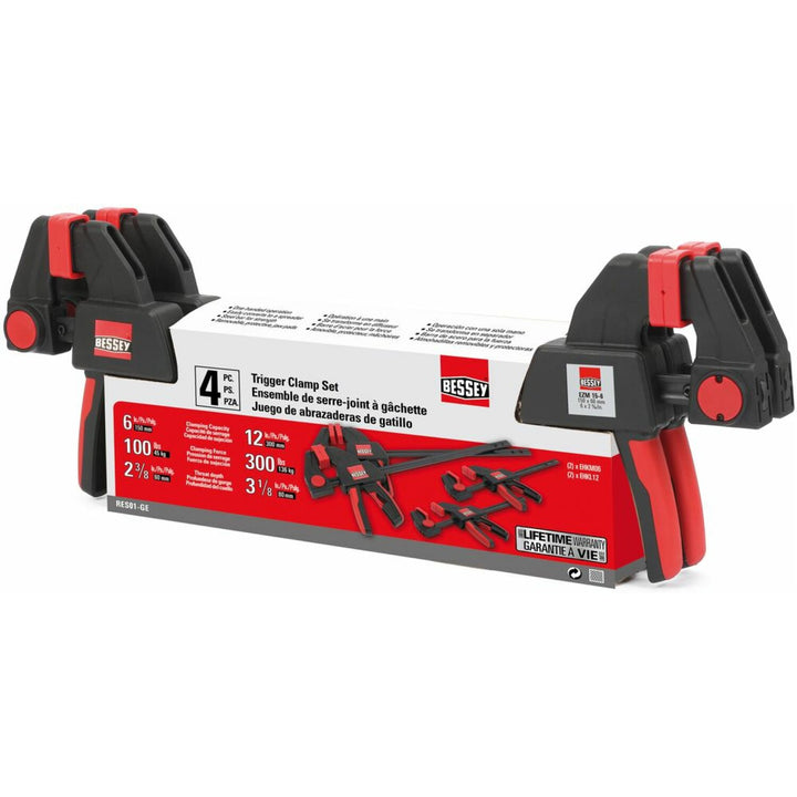Bessey EHKL18 Large Trigger Clamp, 300 lb, 18" x 3-1/8"