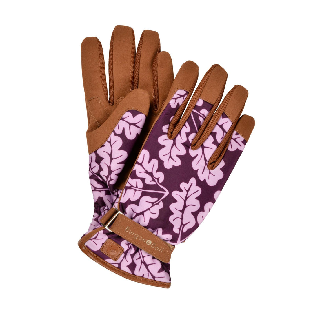 Corona GLO/OAKPLUMML Love the Glove Garden Gloves, Oak Leaf Plum, Medium/Large