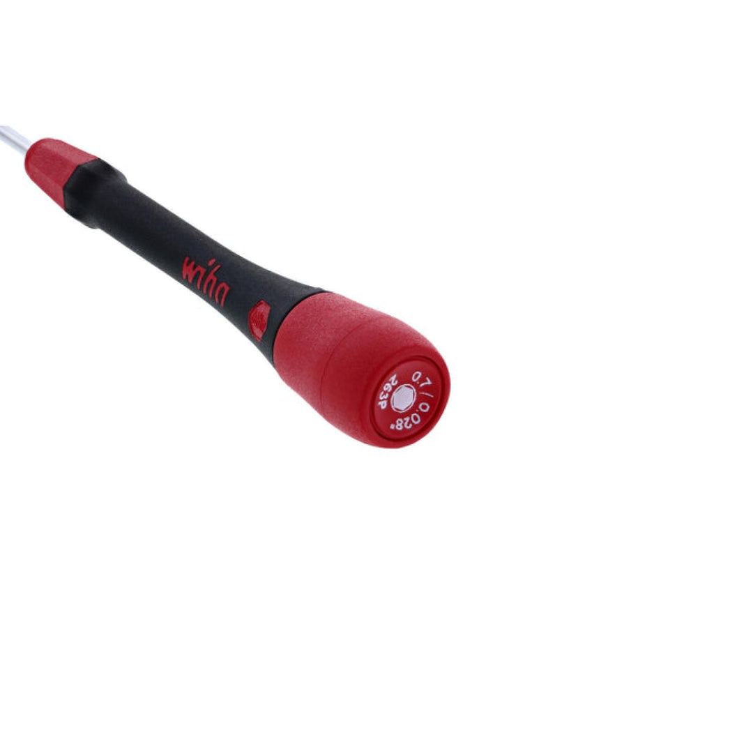 Wiha Tools 26341 PicoFinish Precision Hex Screwdriver, .028" x 40 mm