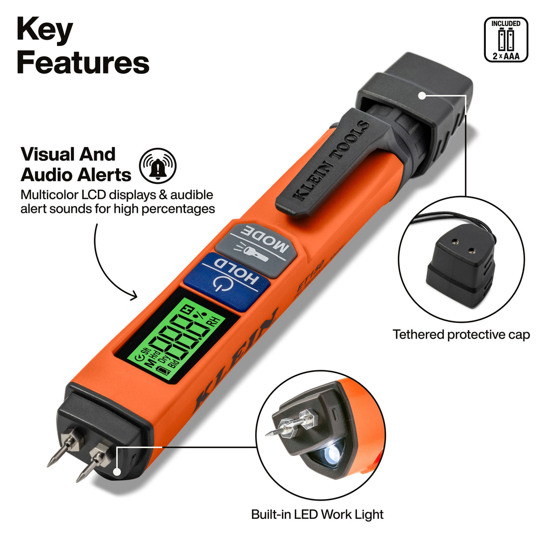 Klein Tools ET150 Pin Moisture Meter