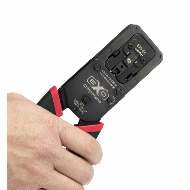 Platinum Tools 100061C EXO Crimp Frame with EXO-EX Die, Clamshell.