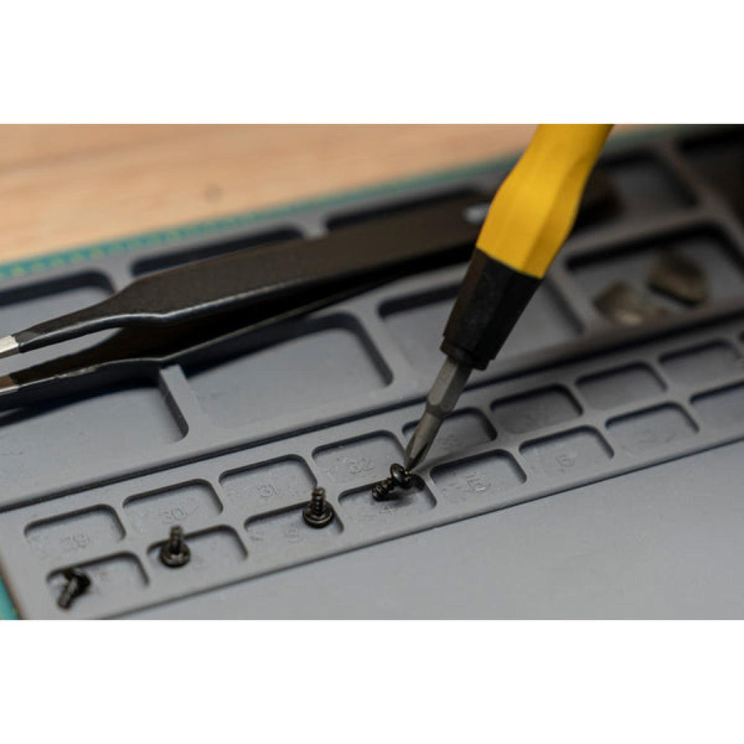 Wiha Tools 75965 Precision Micro Bit Ratchet Steel Storage Box, 65-Piece