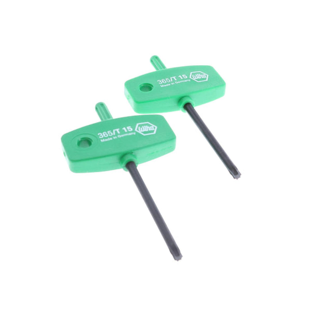 Wiha Tools 36522 Torx Driver Wing Handle T15 - 2 Pack