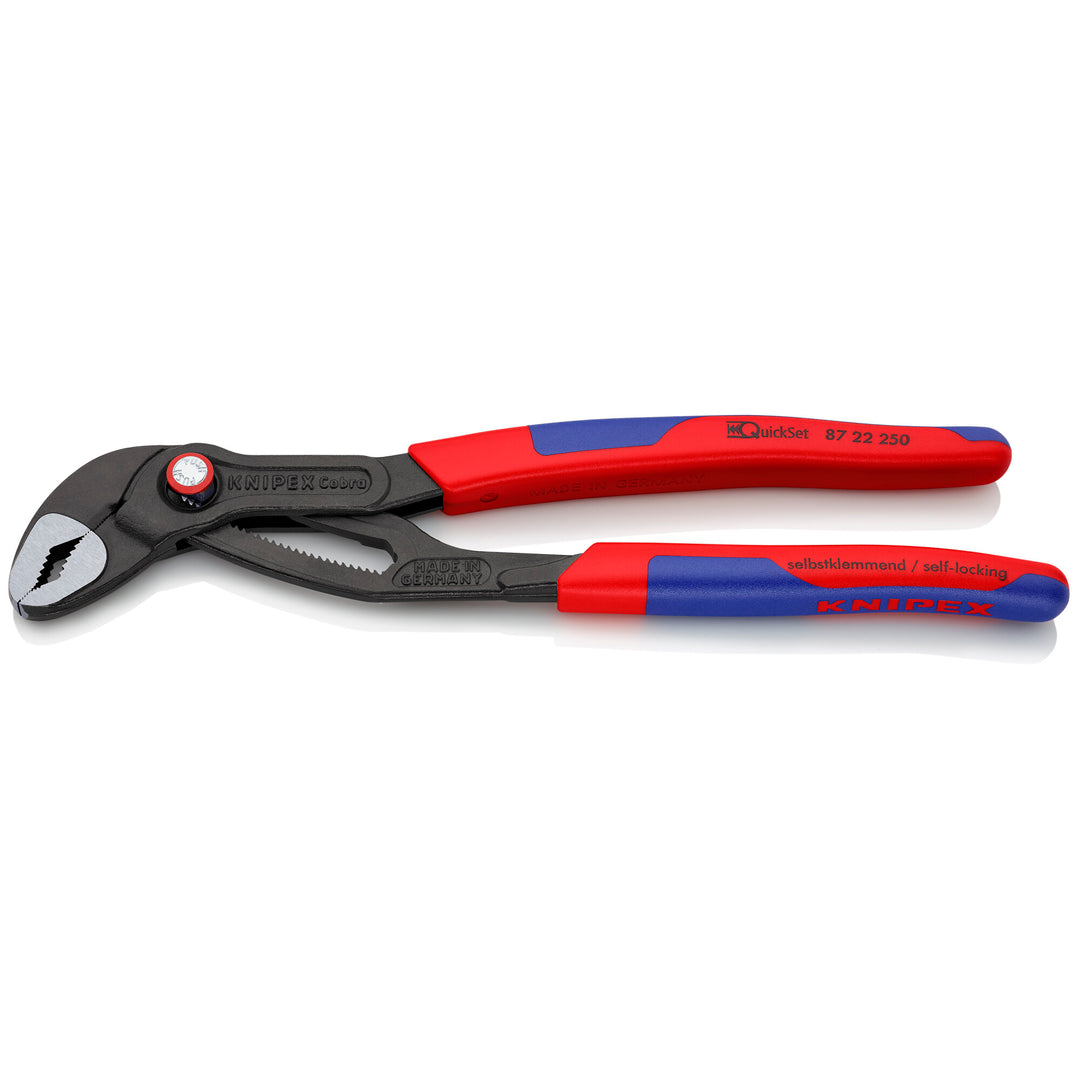 Knipex 87 22 250 10" Cobra® QuickSet Water Pump Pliers
