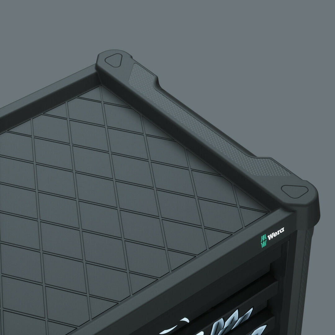 Wera 9700 Tool Rebel Roller Cabinet 1, 94 pieces