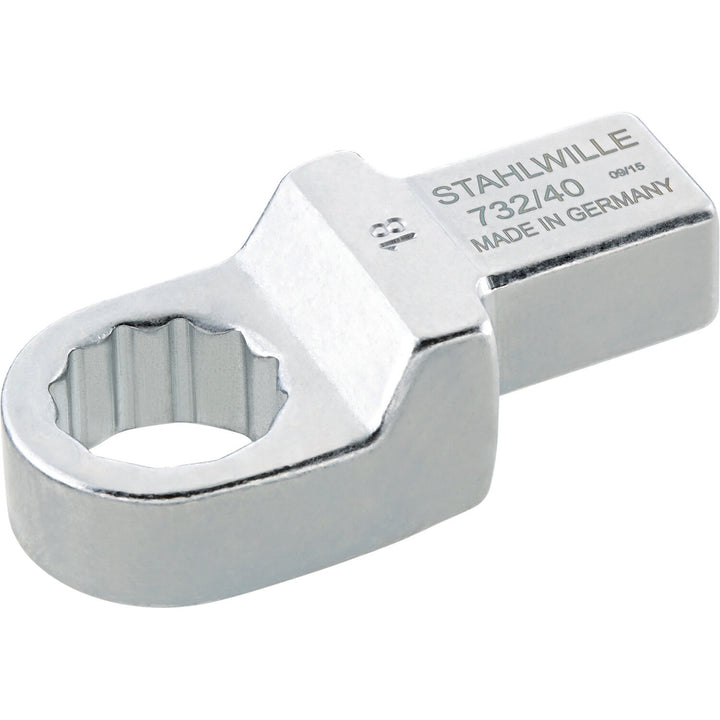 Stahlwille 58224017 732/40 Ring insert tool 17 mm, 14x18 mm