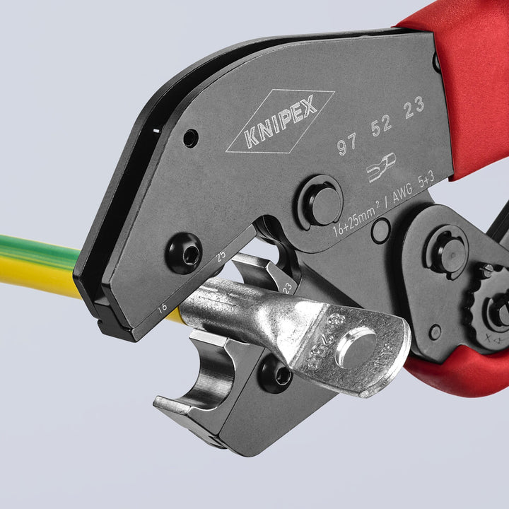 Knipex 97 52 23 10" Crimping Pliers For Non-Insulated terminals and Cable Connectors