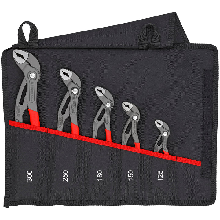 Knipex 00 19 55 S5 5 Pc Cobra® Set in Tool Roll