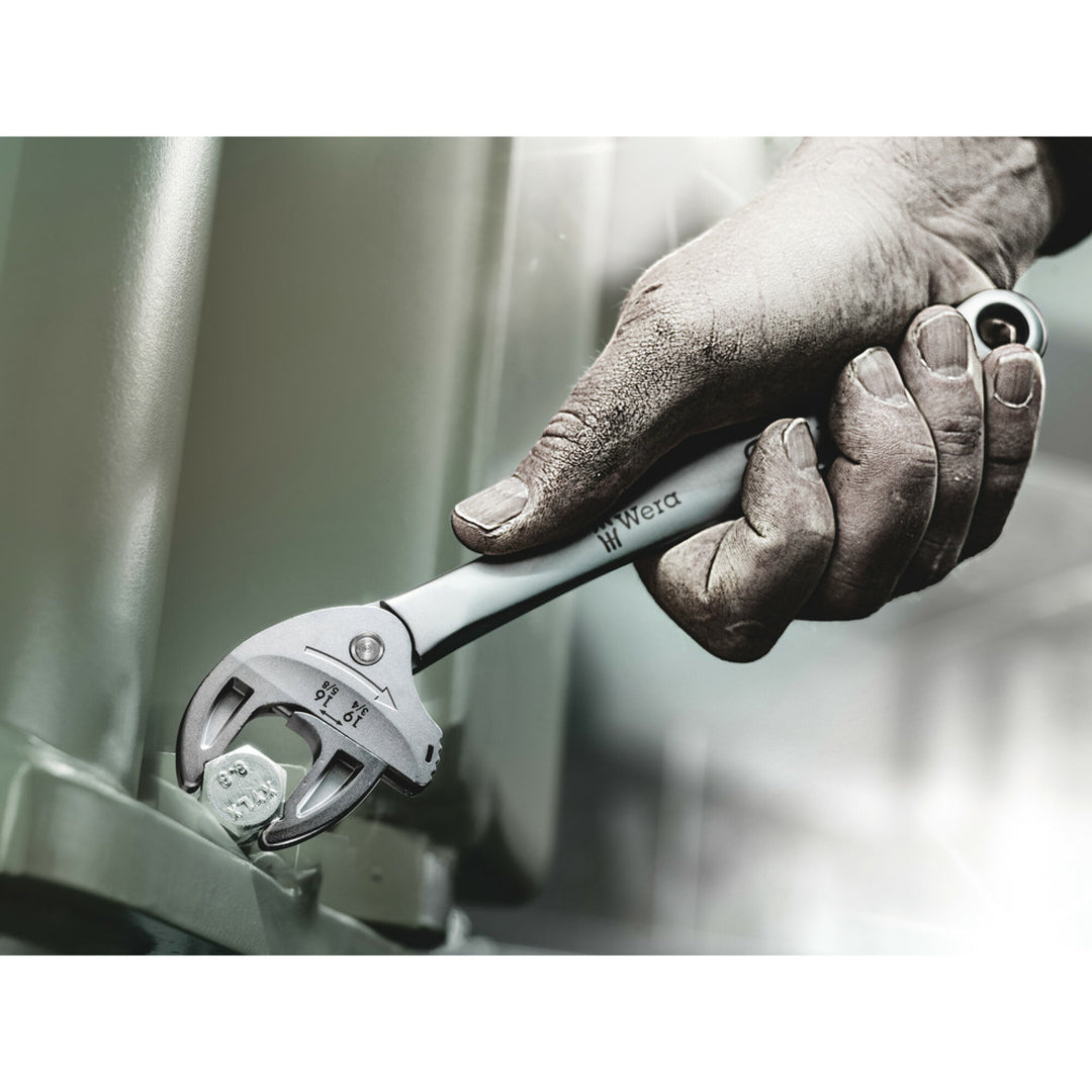 Wera 6004 Joker L self-setting spanner, 16-19 x 5/8-3/4" x 224 mm